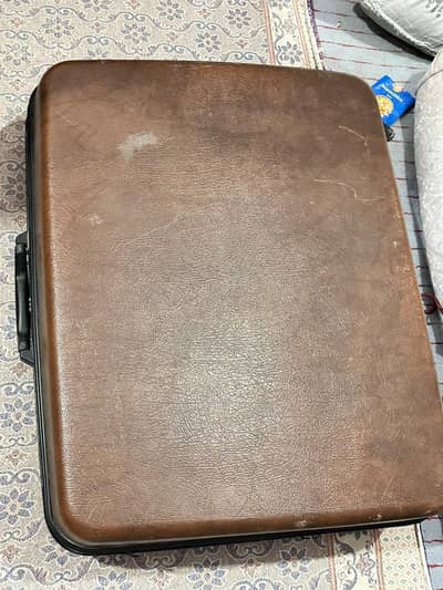 1 Brown Big Size Suitcase Strong & Spacious Travel Bag