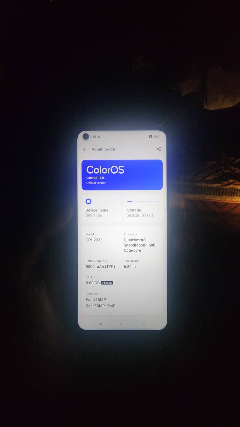 OPPO A96 2