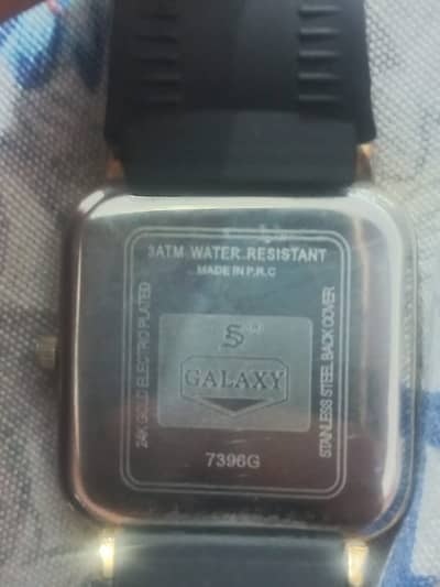 Quatrz 24 k gold original electroplated watch
