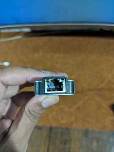Type C Hub With Ethernet For Laptops And Mobile Phone's