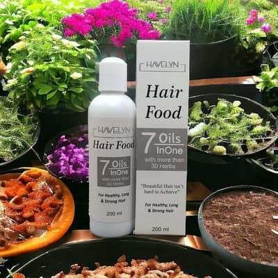 Premium Hair Food Oil 200ml For Thick Hair & No Harsh Chemicals