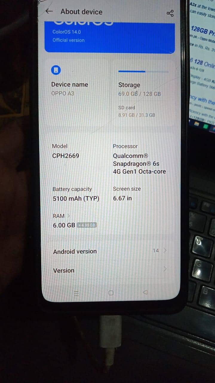 Oppo A3 3