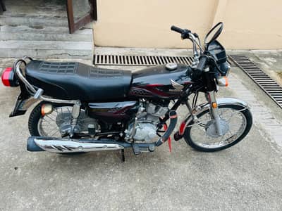 Honda CG 125 b2b black