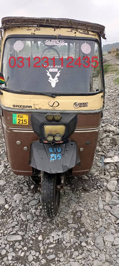 Sazgar rikhaw  2018 pindi number