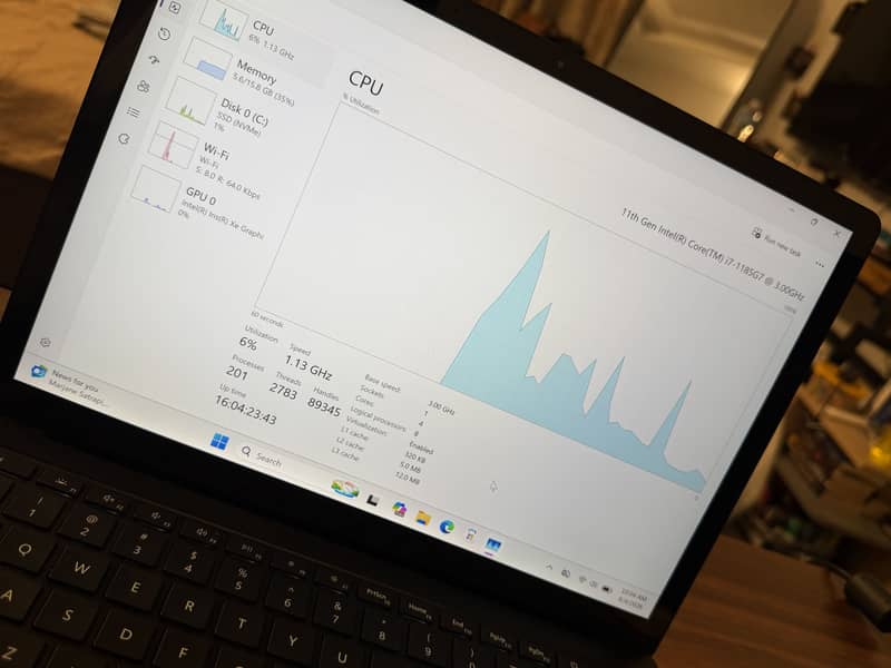 Microsoft surface laptop 4 5