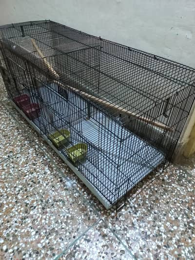 Big size Ali 2 portion folding Cage (0306.6655410