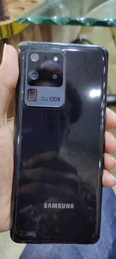 SAMSUNG S20 Ultra "12GB 128GB" 2ual SIM Physical" 100xsis Zoom okk