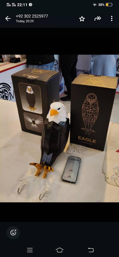Eagle Wall Lamp