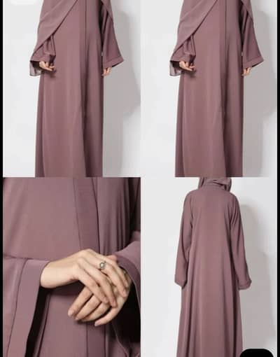 Premium Zoom Nida Abaya | Multiple Colors Available