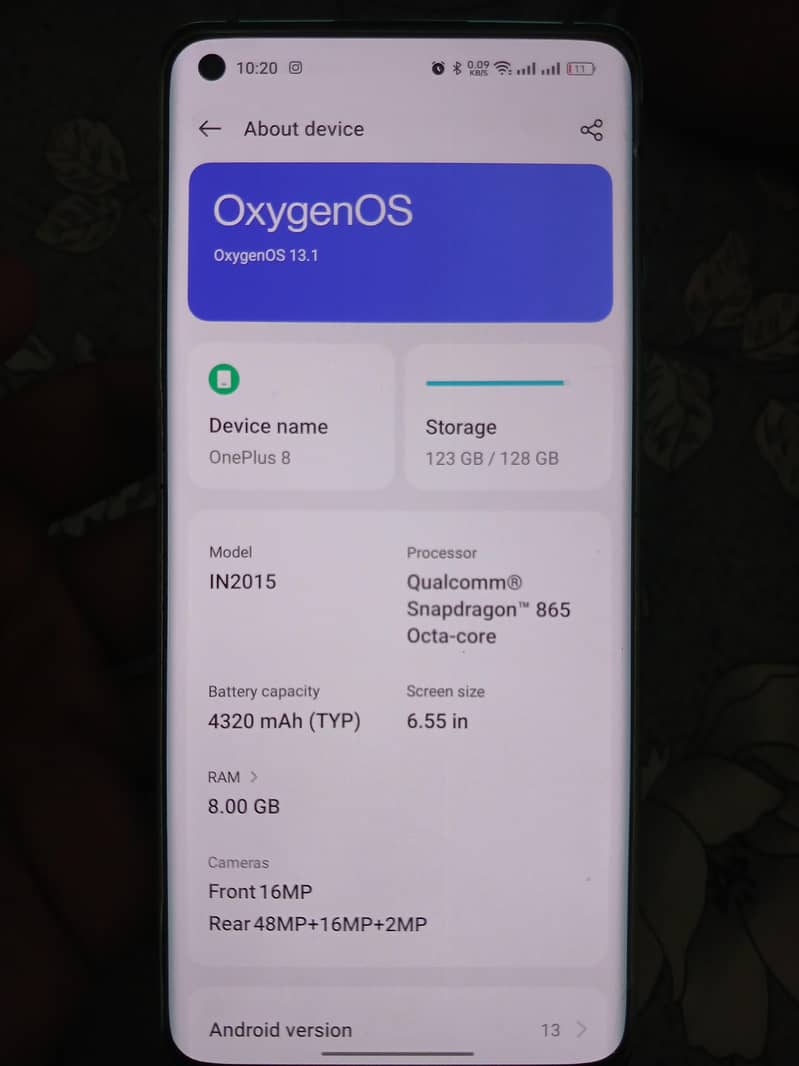 One Plus 8 1