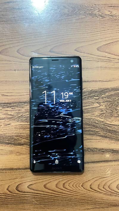 Sony XZ3 water pack 64 gb whatsapp no 03125382204
