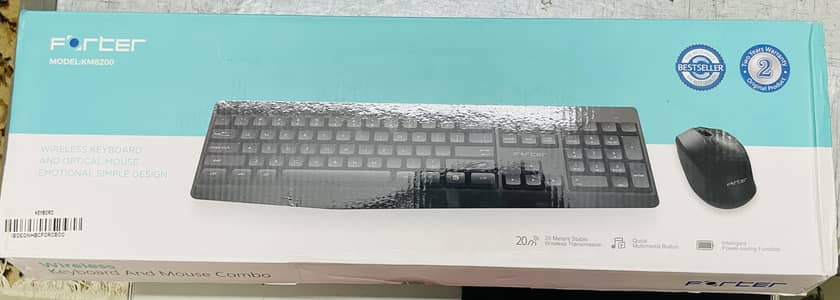 Forter Wireless keyboard+Mouse KM8200