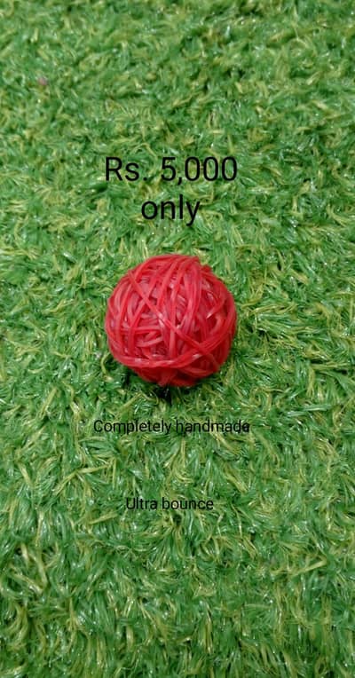 Rubberband ball completely handmade over 500 rubberbands used