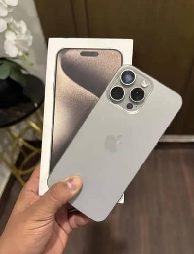 Apple iPhone 15 Pro Max | PTA APROVED | 256GB | URGENT