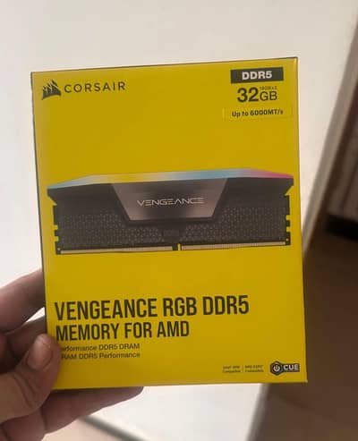 CORSAIR VENGEANCE RGB DDR5 16x2 (32GB)