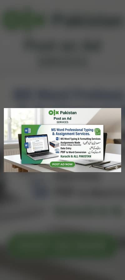 Professional MS Word Typing and Assignment Maker