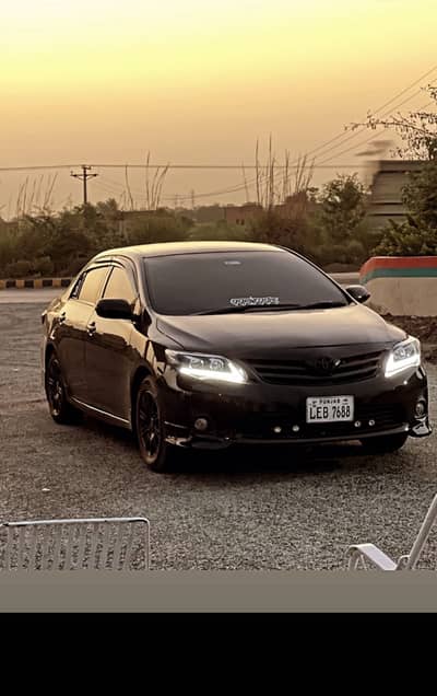 Nike front lights for toyota corolla 2009-2014