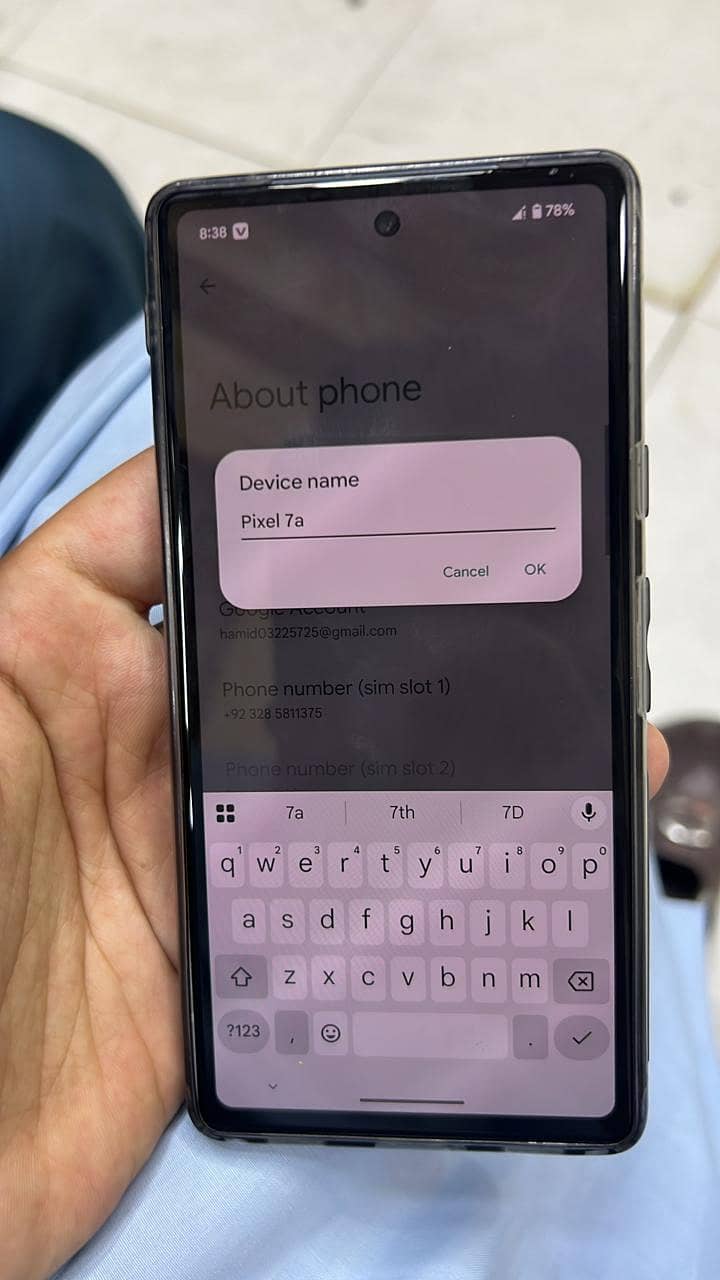 Google Pixel 7a 6