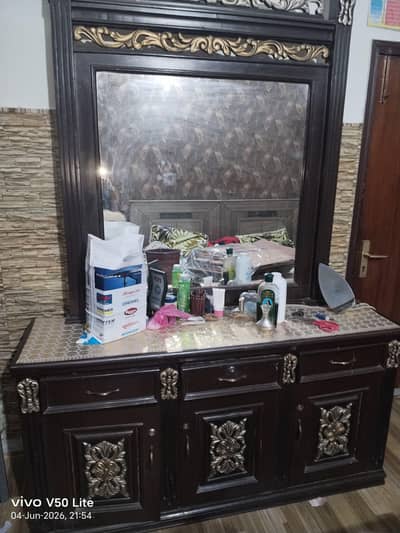 Dressing Table With Two Side Tables For Sale