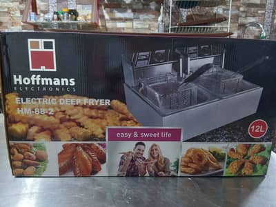 Electric double deep fryer