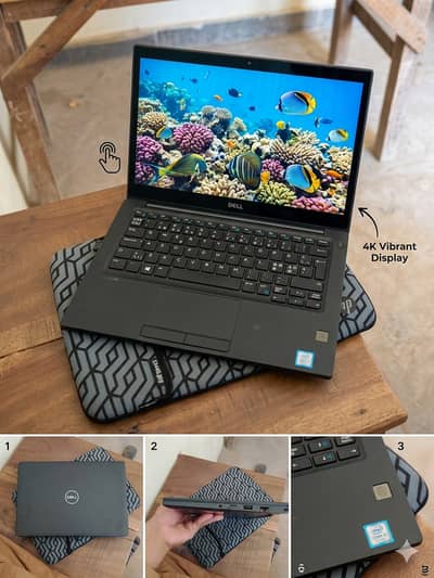 Dell Latitude 7280 | Core i5 7th Gen | 8GB/256GB SSD | Touch  | 10/10