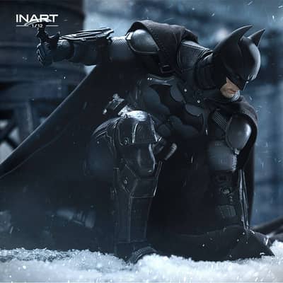 INART Arkham Origin Bat-mans 1/12 Mobile Doll Eternal Fight Hero 6Inc