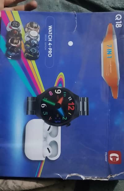 Smart watch 7 strap with earbuds