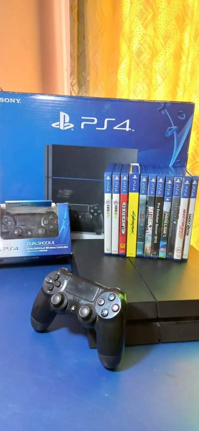 ps4 bundle deal- 2 controllers+ 10 games included | ready to play!