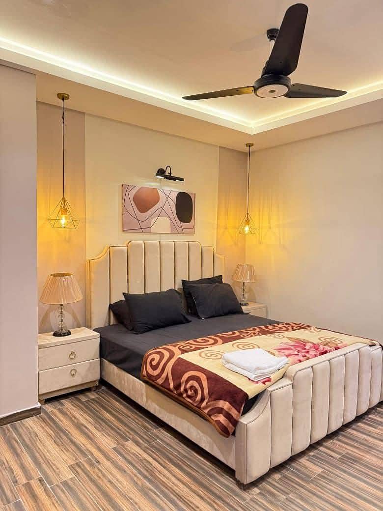 double bed/single bed/Queen Bed set/side tables/bed dressing table 3