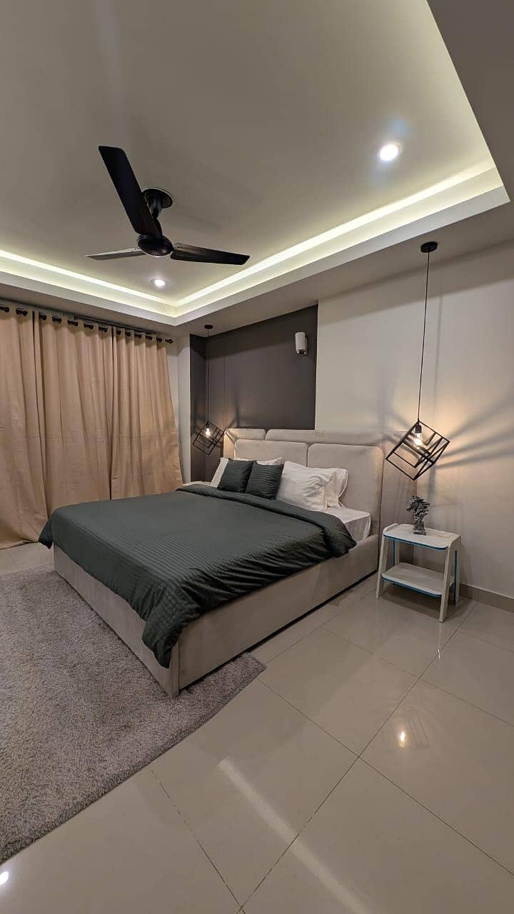 double bed/single bed/Queen Bed set/side tables/bed dressing table 4