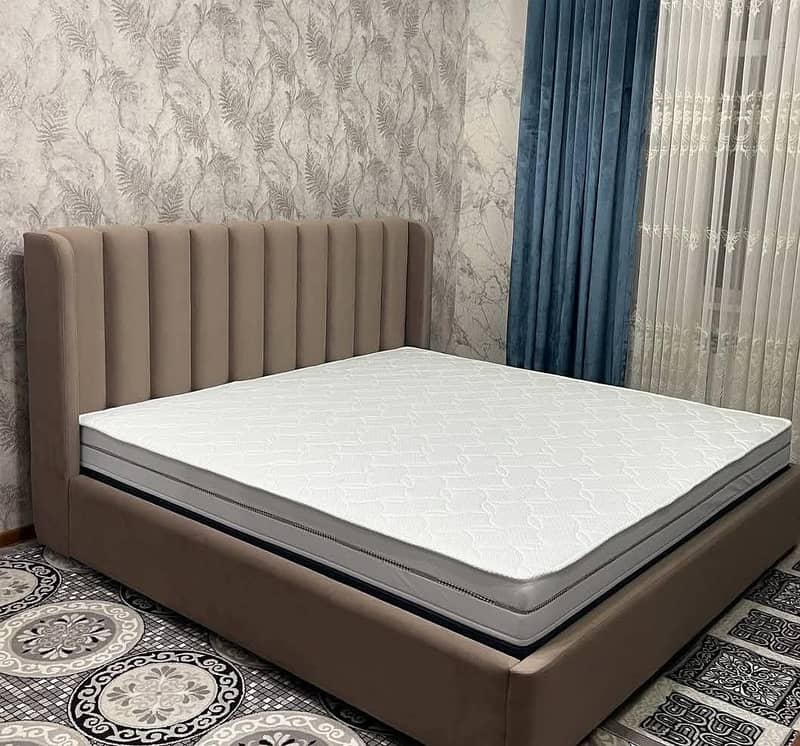 double bed/single bed/Queen Bed set/side tables/bed dressing table 9