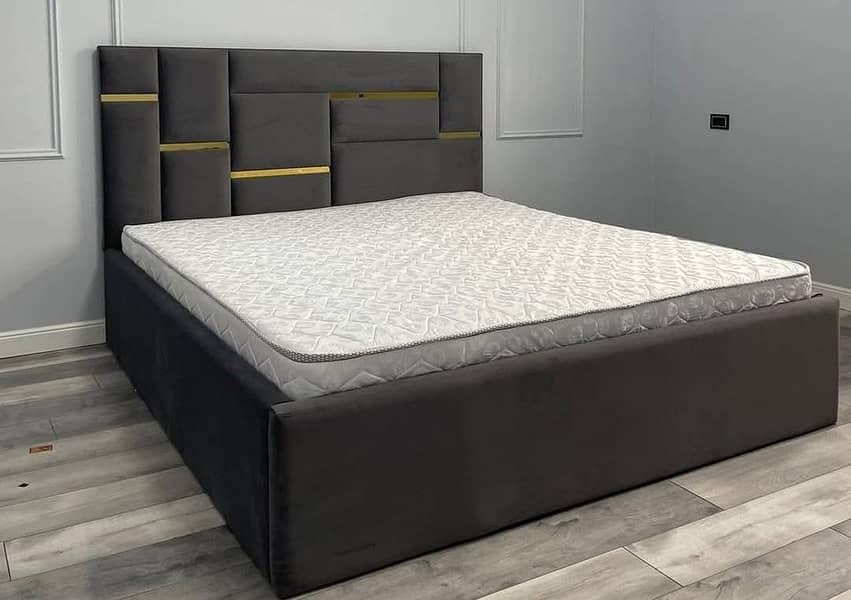double bed/single bed/Queen Bed set/side tables/bed dressing table 11