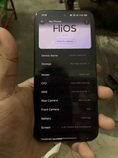 Tecno camon 50