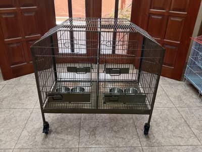 Coated cage