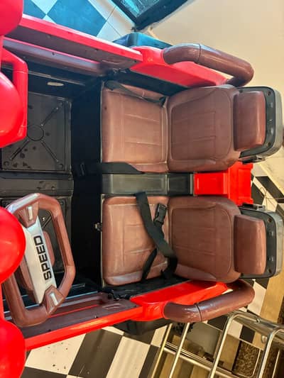 Red kids Jeep