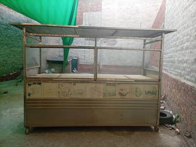 burger shawarma full steel counter