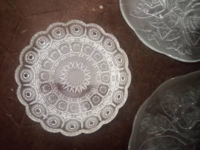 Crystal glass tea set and Japanese Designing Kehwa piyali cup set
