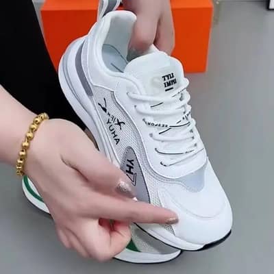 Unisex Fly-Knit Sports Shoes - Comfortable Running & Jogging Sneakers