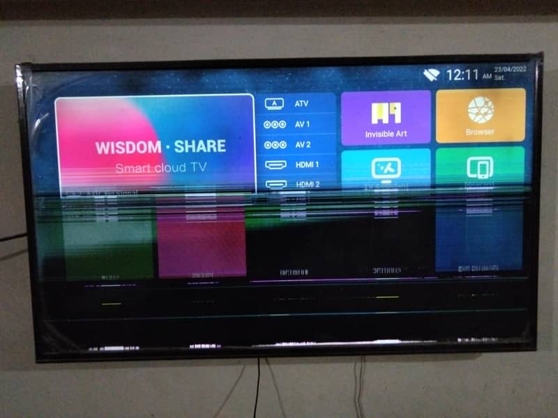50 inch and android version working 0