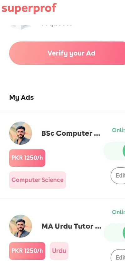 Computer Science & Urdu Tutor | Home & Online  Sahiwal | Demo Free