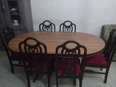 dining table with 6 chairs