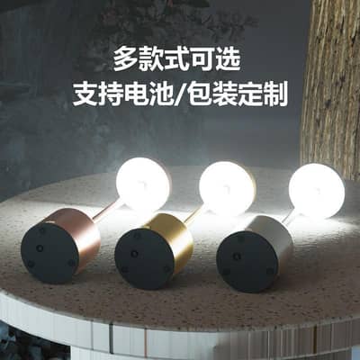 Creative mushroom Table lamp USB Rechargeable  Dimmable hotel bar