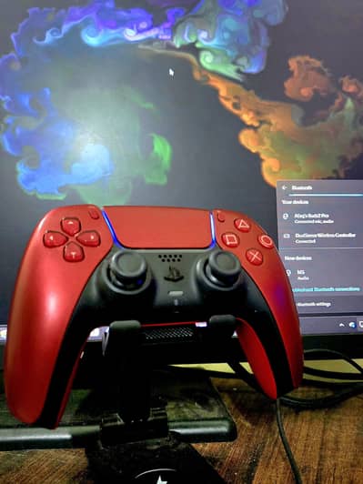 PS5 Controller DualSense (Volcanic Red) - Excellent Condition