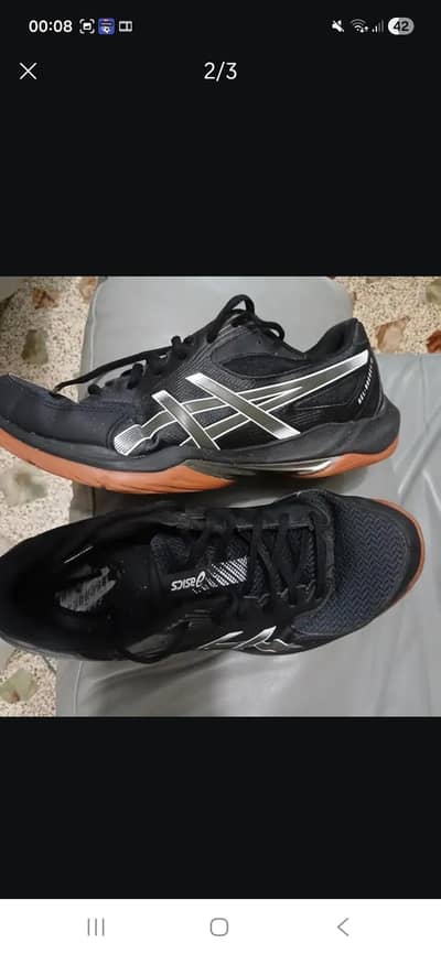 badminton shoes asics rocket 12 EU 44.5 US 10.5