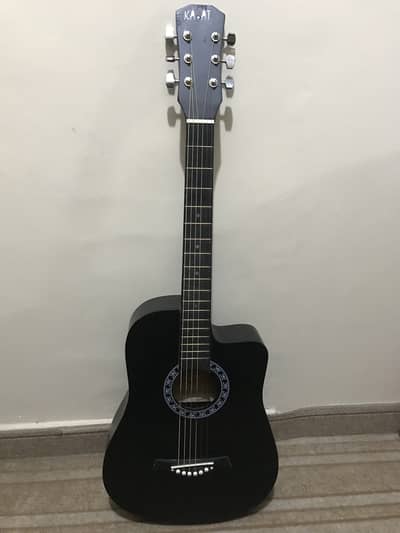 2 month used acoustic guitar for sale + other accessories