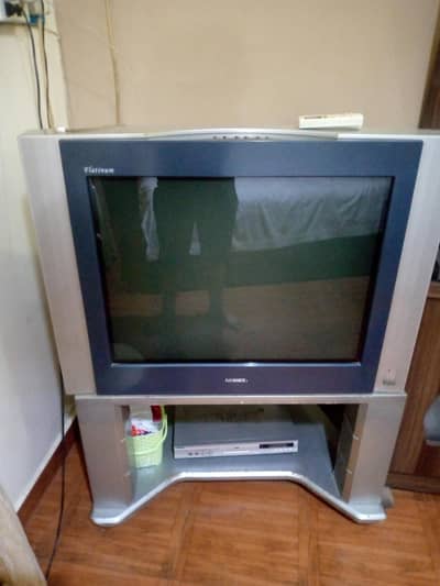 television with trolley