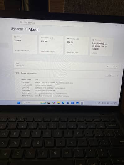Dell i5 10th Gen