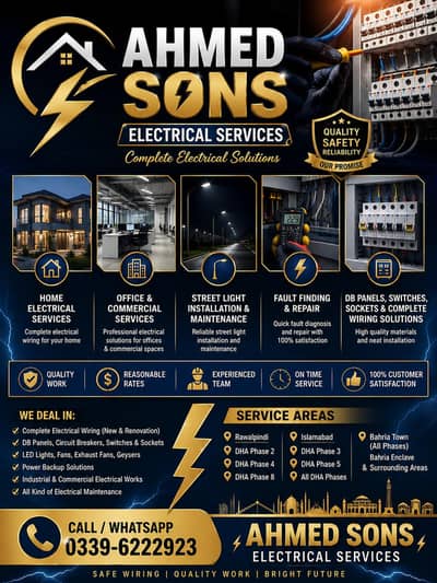 Electrical / New project and repairing everything content
