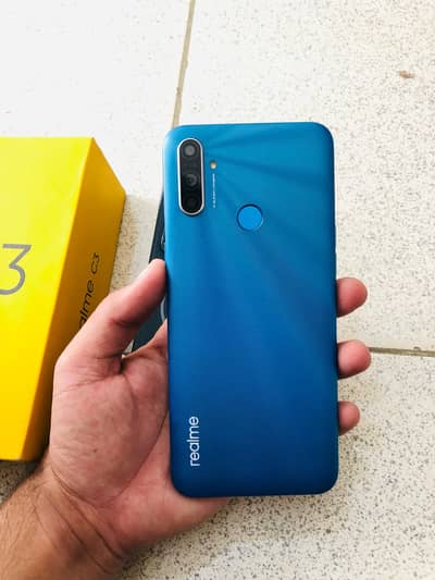 Realme C3 3/32 with box aprove