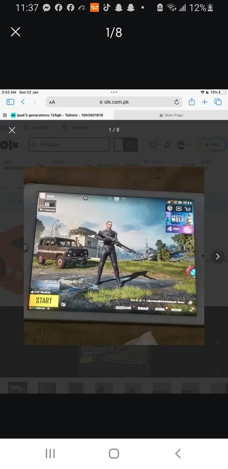 iPad mini 5 with box 0